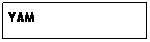 Text Box: YAM
